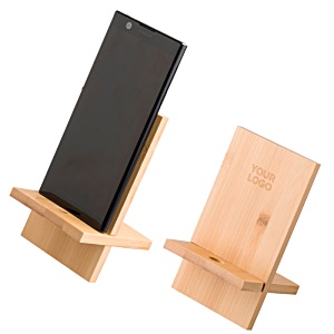 Bamboo Phone Holder Main Image
