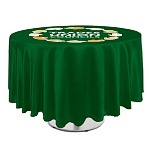 4ft Premium Table Cloth - Round - Full Drop Main Image