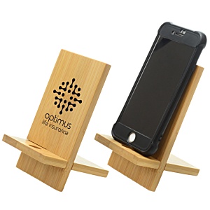 Dylan Bamboo Phone Stand Main Image