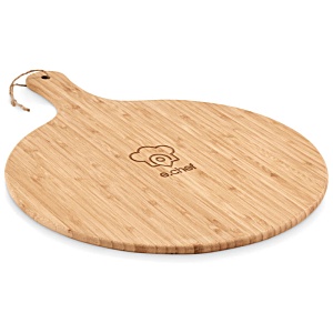 Bamboo Round Serving Board Main Image