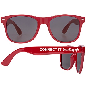 Sun Ray Ocean Plastic Sunglasses Main Image