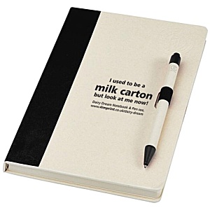Dairy Dream Notebook & Pen - Budget Print Main Image
