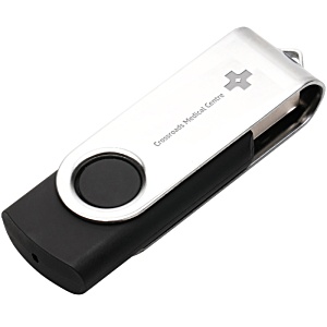 8gb Twister USB Flashdrive - Engraved Main Image