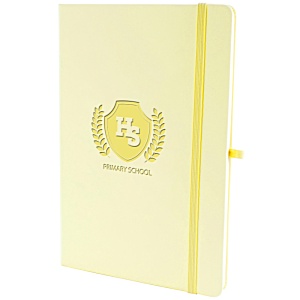 A5 Soft Touch Pastel Notebook - Debossed Main Image