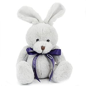 15cm Rabbit with Bow - Grey Main Image