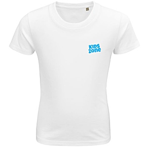 SOL's Pioneer Children's Organic Cotton T-Shirt - White Main Image