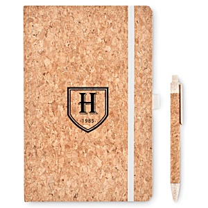 Suber Cork Notebook & Pen Main Image