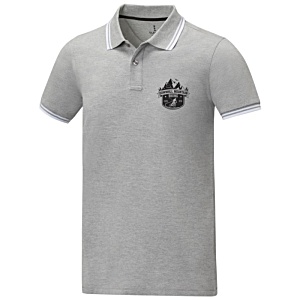 Amarago Men's Contrast Trim Polo Shirt - Printed Main Image