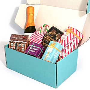 Christmas Midi Gift Box with Prosecco Main Image
