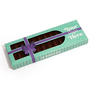12 Baton Vegan Dark Chocolate Bar Present Box Main Image
