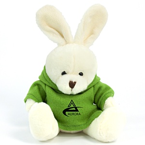 15cm Rabbit with Hoody - Cream Main Image