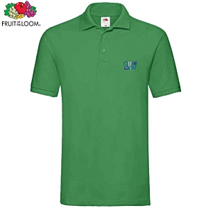 Fruit of the Loom Premium Polo Shirt - Embroidered Main Image