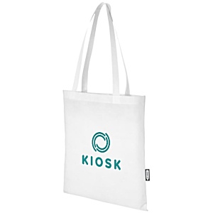 Zeus Recycled Tote Bag - White Main Image