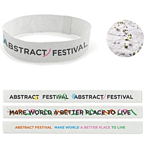 Seed Paper Wristbands Main Image