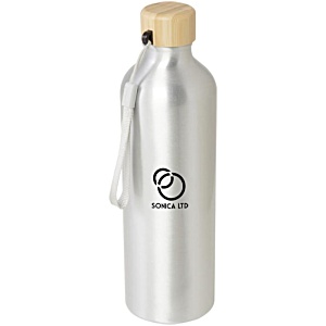 Malpeza 770ml Recycled Aluminium Water Bottle - Budget Print Main Image