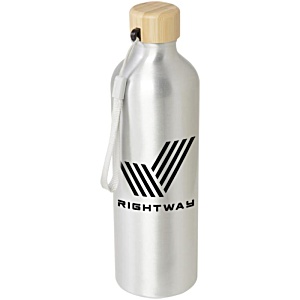 Malpeza 770ml Recycled Aluminium Water Bottle - Wrap Around Print Main Image