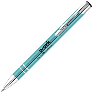 Electra Metal Pen - Printed - Blue Ink Main Image