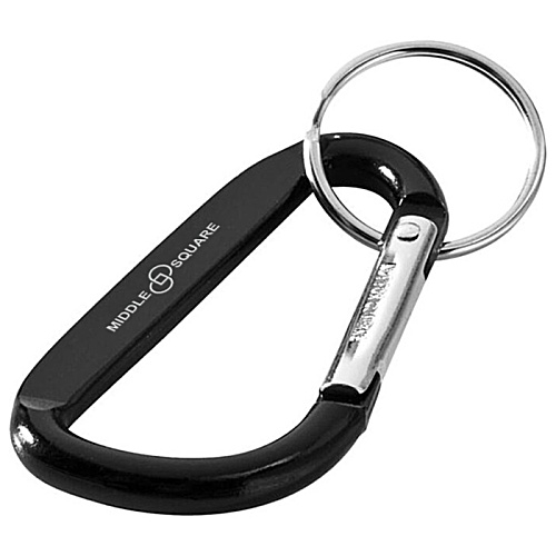 Timor Recycled Carabiner Keyring - Engraved Main Image