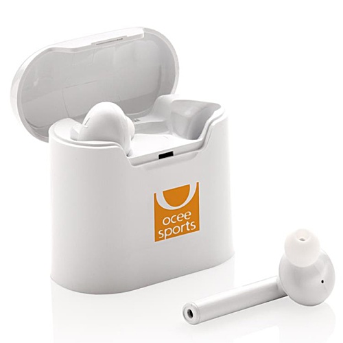DISC Liberty Wireless Earbuds in Charging Case Main Image
