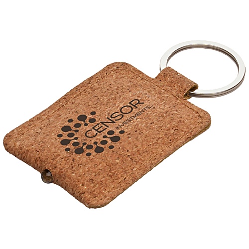 LED Cork Keyring Main Image