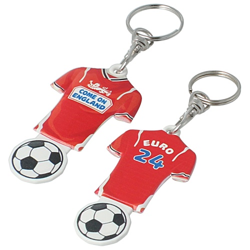 Shirt Shaped Trolley Stick Keyring Main Image
