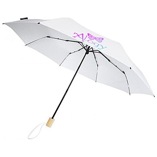 Birgit Recycled Telescopic Umbrella - Digital Print Main Image