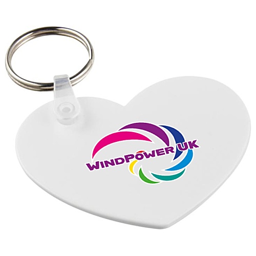 DISC Tait Recycled Heart Keyring Main Image