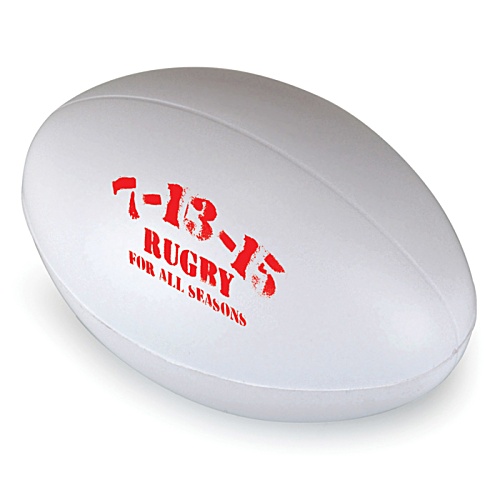 Stress Rugby Ball - Printed Main Image
