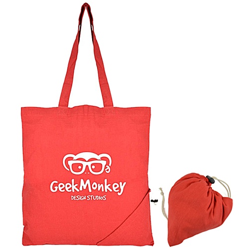 Eccleston Cotton Foldable Shopper - Colours - 1 Day Main Image