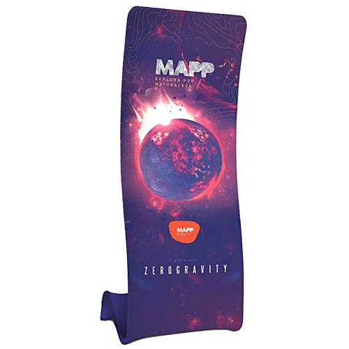 Soft Touch Snake Curved Fabric Display Main Image