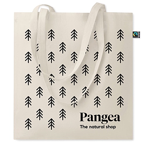 Osole Fairtrade Cotton Tote - Natural - Printed Main Image