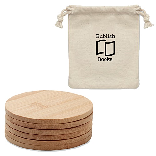 Bayin Bamboo Coaster Set Main Image