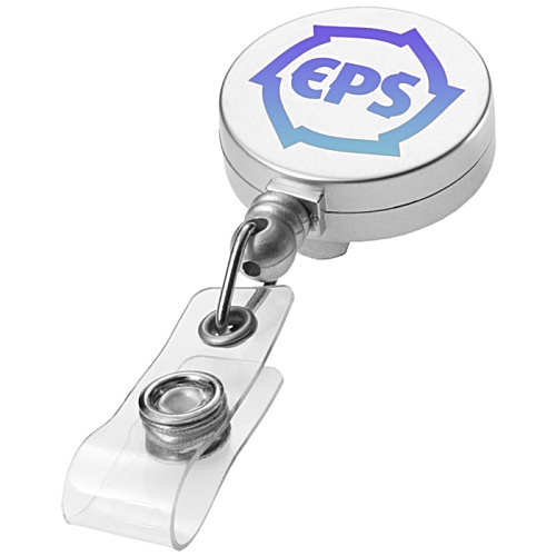Aspen Retractable Reel Badge Holder - Digital Print Main Image