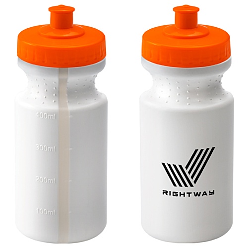500ml Viz Cycle Bottle - White - Push Pull Cap - 3 Day Main Image