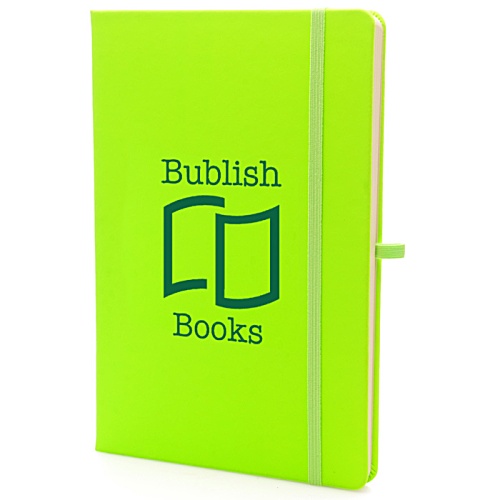 A5 Soft Touch Neon Notebook - Printed - 3 Day Main Image