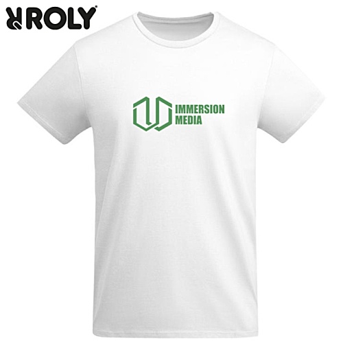 Breda Men's Organic Cotton T-Shirt - White - Printed Main Image