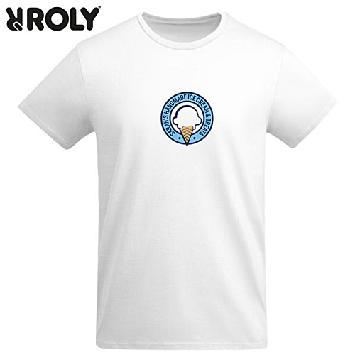 Breda Kid's Organic Cotton T-Shirt - White - Digital Print Main Image