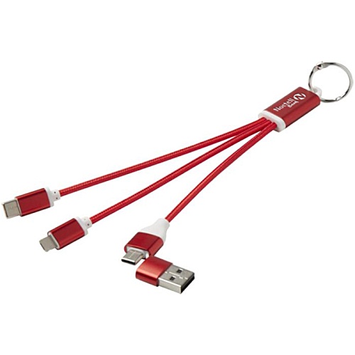 Thornton Recycled Charging Cable - Engraved Main Image