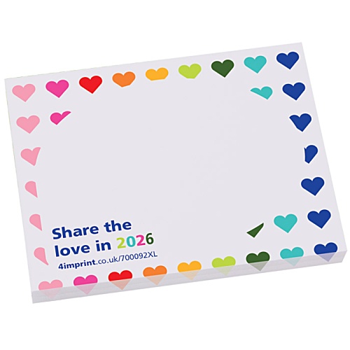 A7 100 Sheet Sticky Notes - Digital Print Main Image