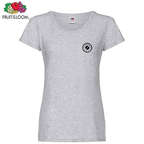 Fruit of the Loom Women's Original T-Shirt - Colours - Printed Main Image