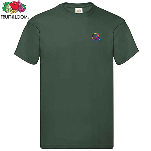 Fruit of the Loom Original T-Shirt - Colours - Digital Print Main Image