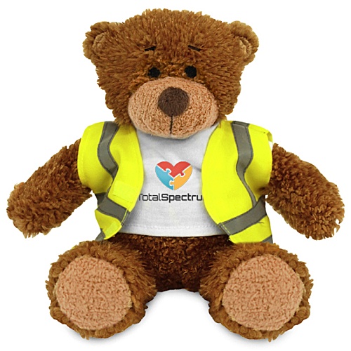 17cm Anne Bear with Hi Vis Jacket Main Image