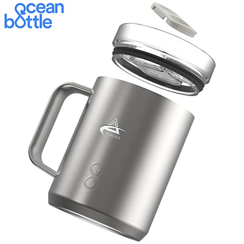 Ocean Bottle 350ml Recycled Vacuum Insulated Travel Mug - Engraved Main Image