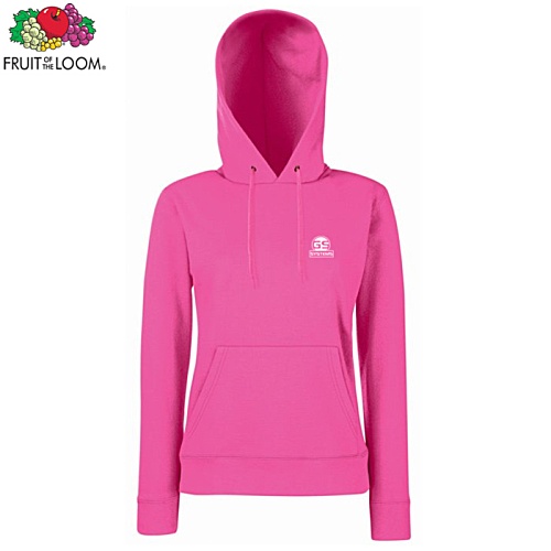 Fruit of the Loom Women's Classic Hooded Sweatshirt - Printed Main Image