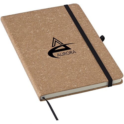 Plato Recycled Leather A5 Notebook - 3 Day Main Image