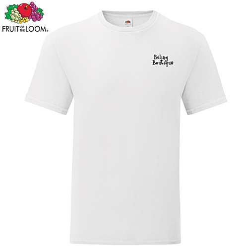 Fruit of the Loom Iconic T-Shirt - White - Printed Main Image
