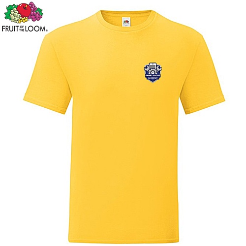 Fruit of the Loom Iconic T-Shirt - Colours - Digital Print Main Image