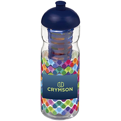 DISC Base Sports Bottle - Domed Lid with Fruit Infuser - Digital Wrap Main Image