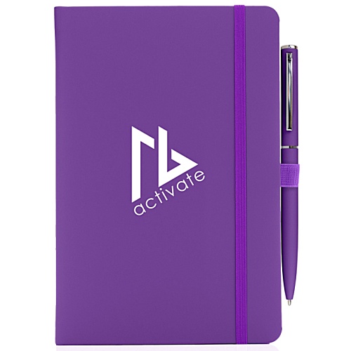 Wilson A5 Notebook with Pen - Plain Pen Main Image