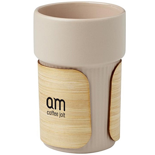 Fika Tumbler with Bamboo Sleeve Main Image